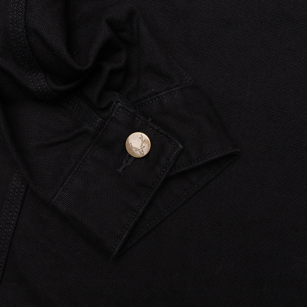 Cotton Canvas Coverall - Black - Image 4