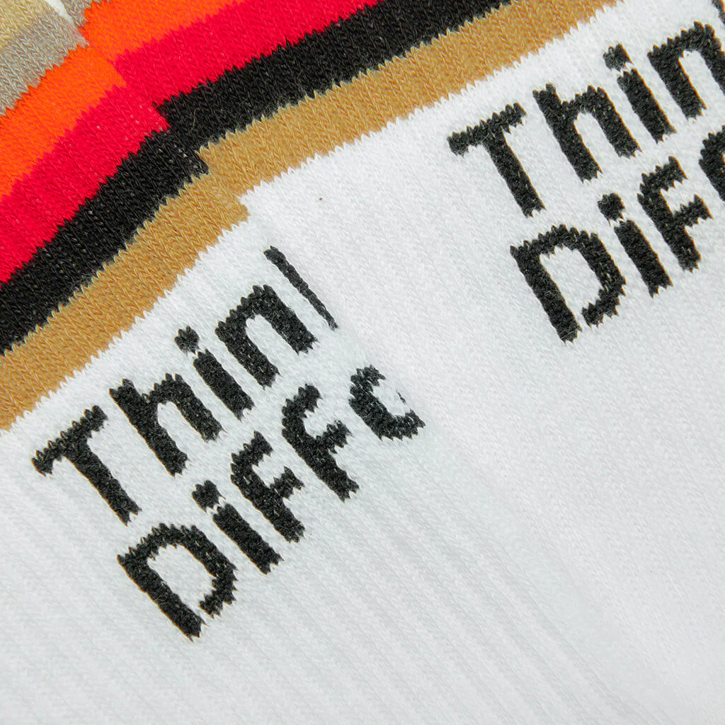 Spectrum Socks - Computer White - Image 2