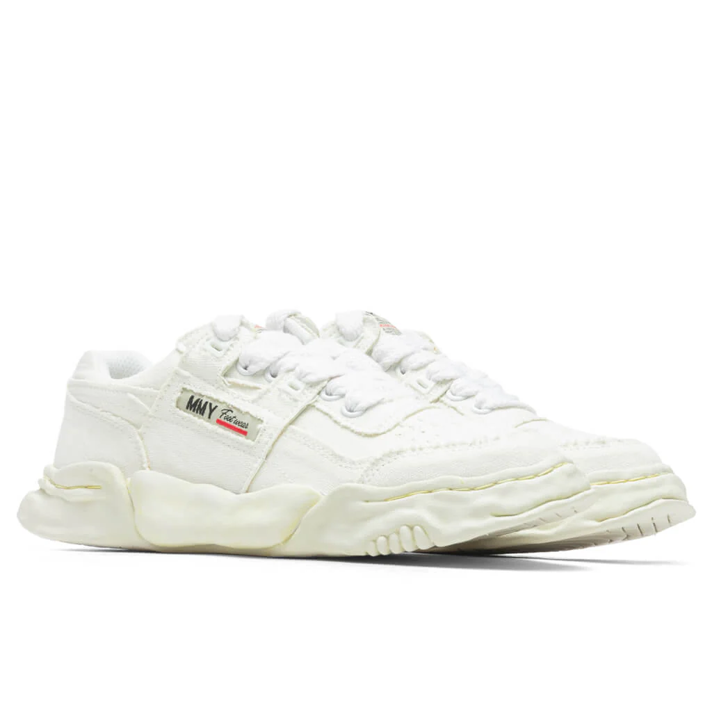 Parker Low OG Sole Canvas Sneaker "Perforated" - White - Image 2