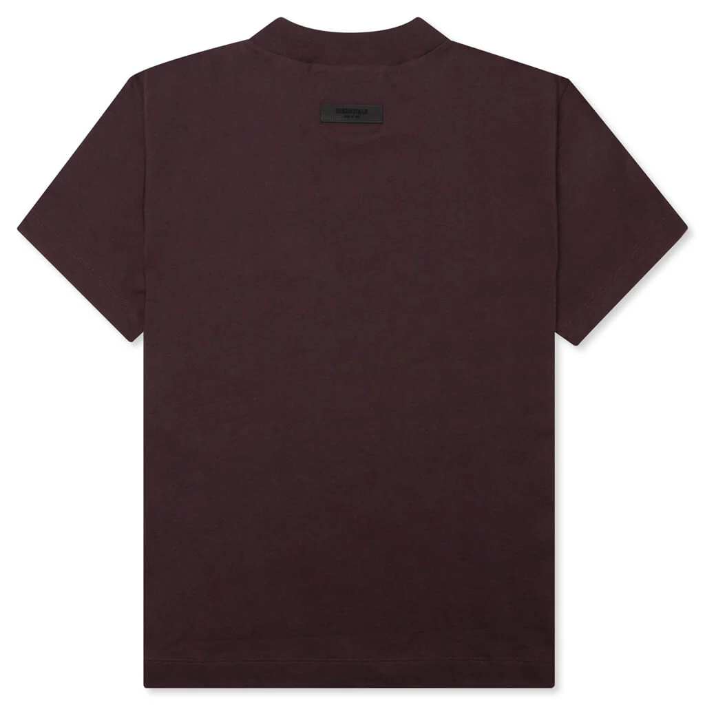 Women’s Essential Tee - Plum - Image 2