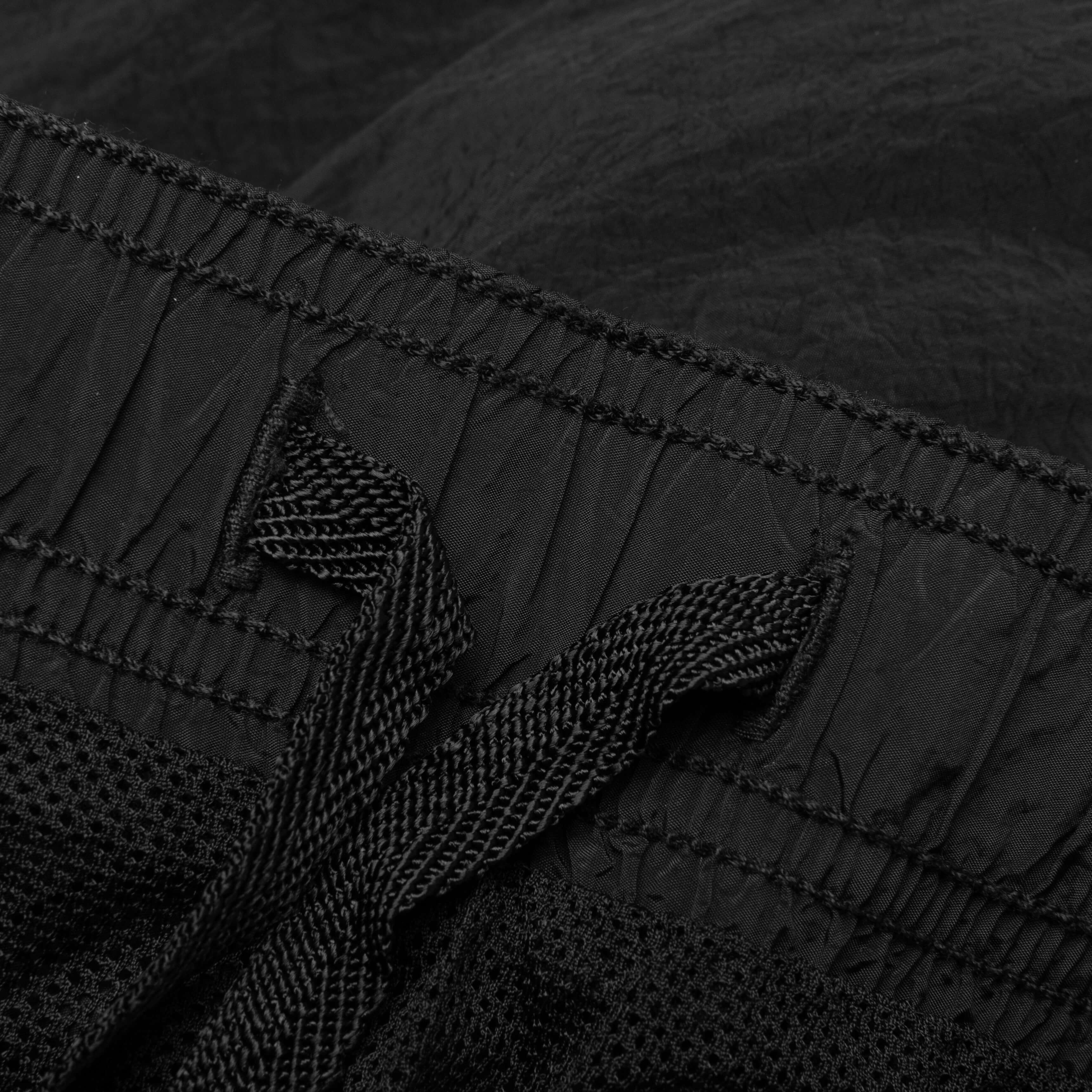 Nylon Metal Regular Fit Shorts - Black - Image 5