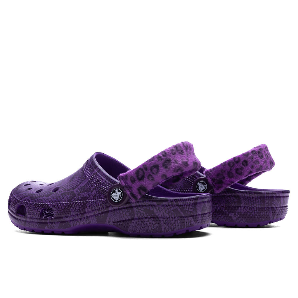 Crocs x Stray Rats Classic Clog - Ultraviolet - Image 3