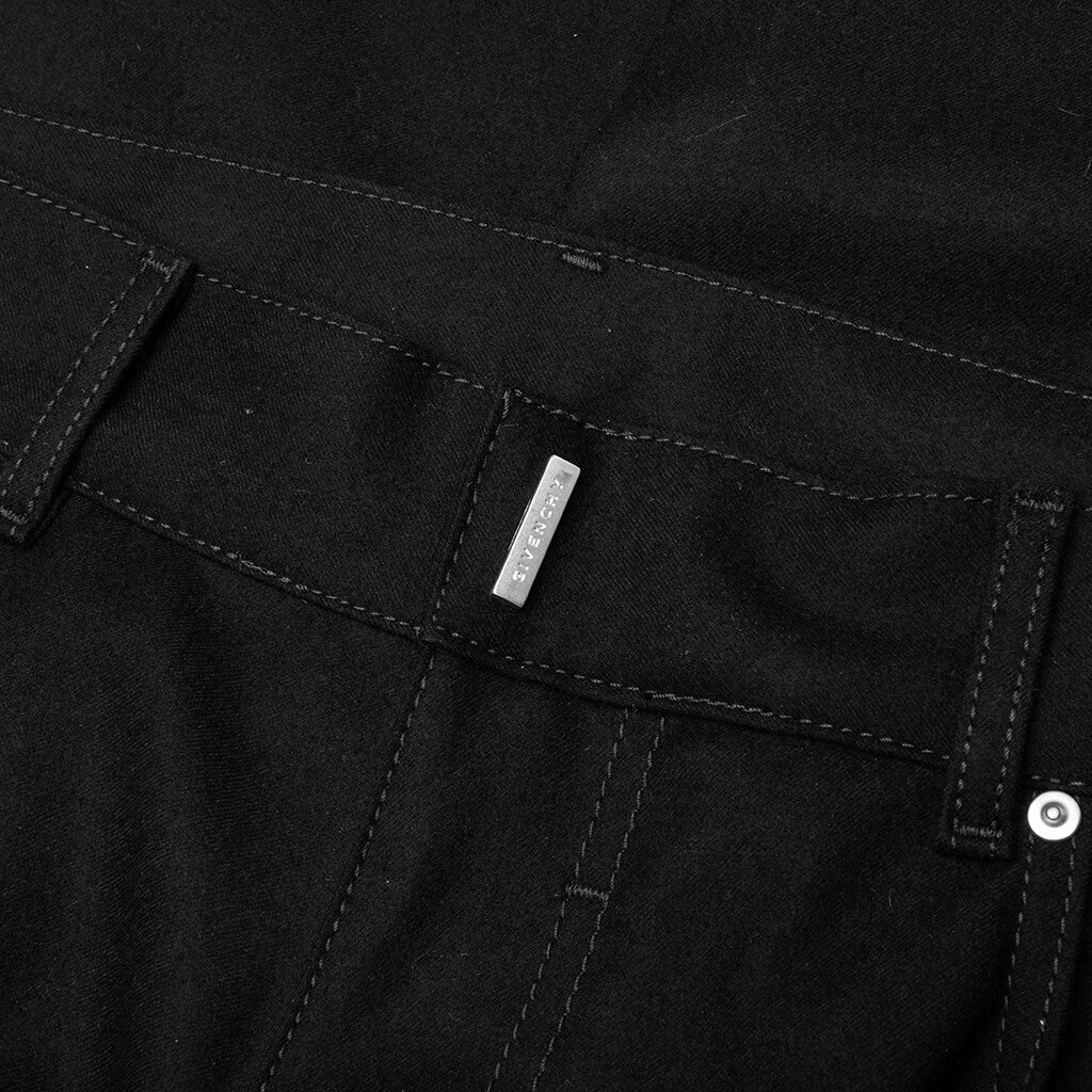 Studded Carpenter Pants - Black - Image 5