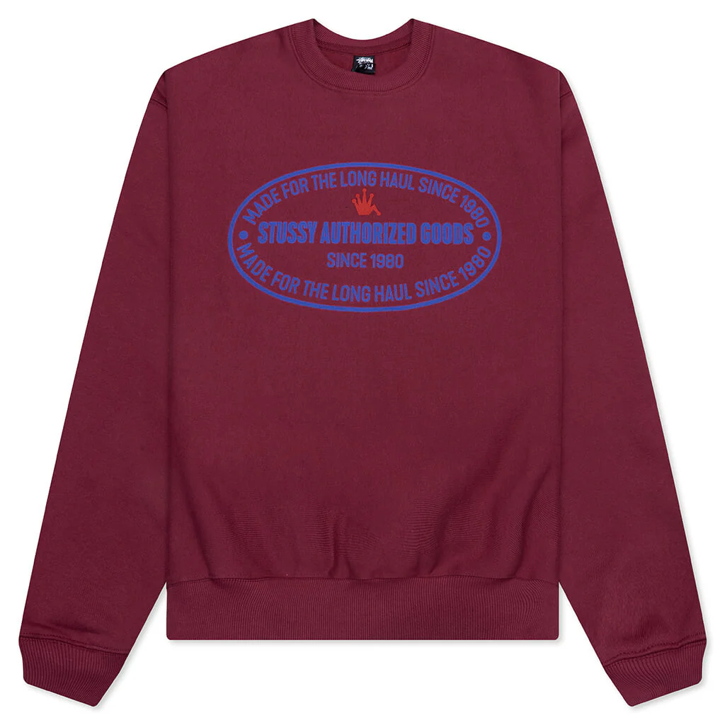 Authorized Crew - Wine