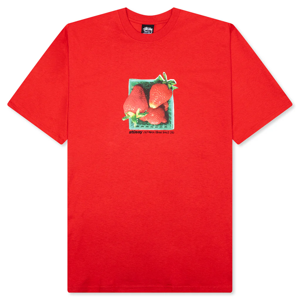 Berries Tee - Cayenne
