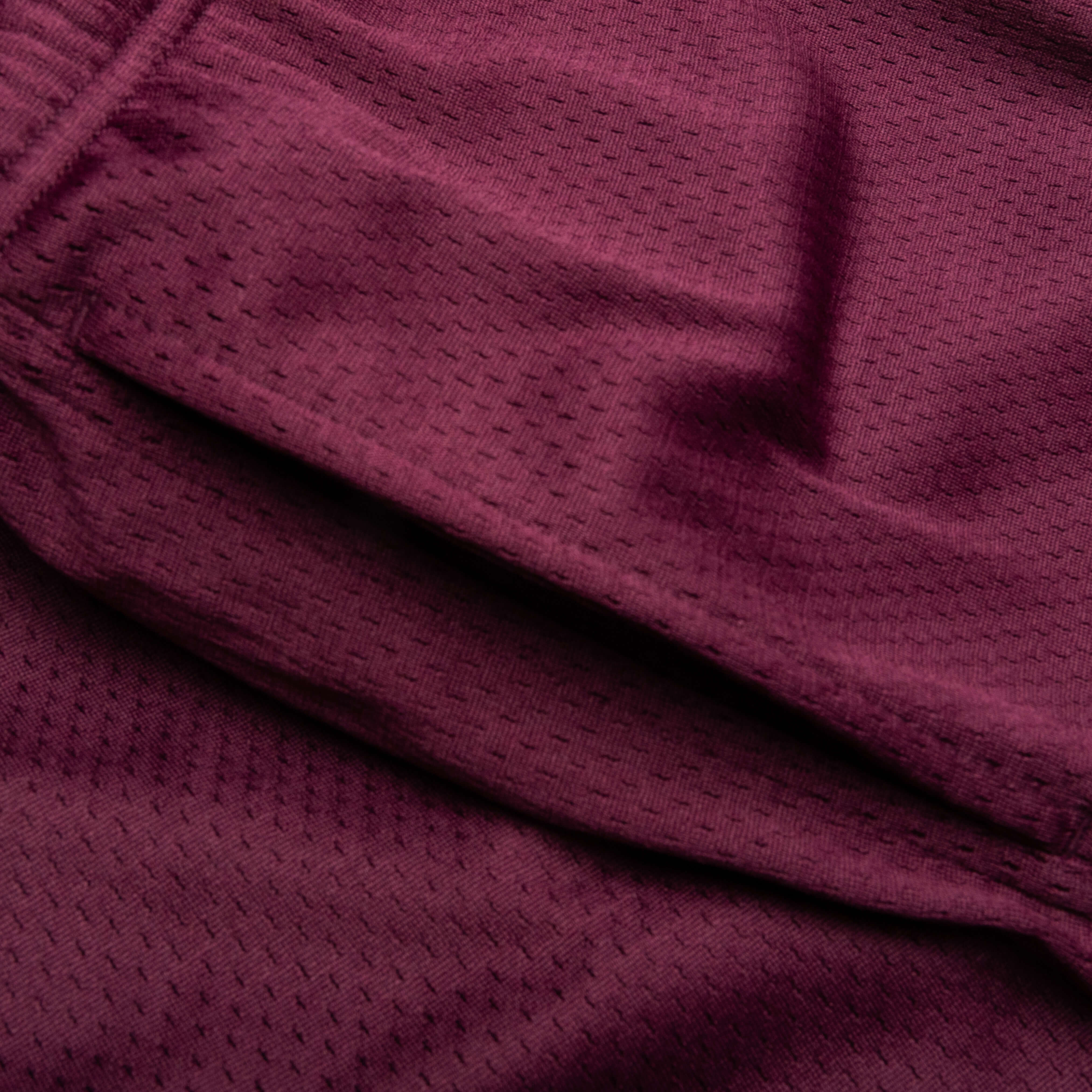 Big Basic Mesh Short - Plum - Image 4