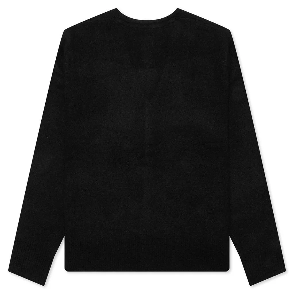 Brushed Cardigan - Black - Image 2