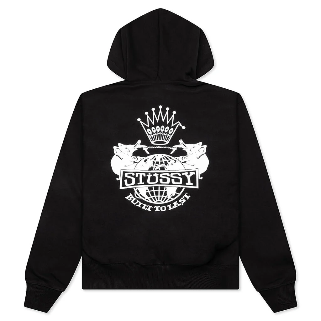 Built To Last Zip Hoodie - Black - Image 2