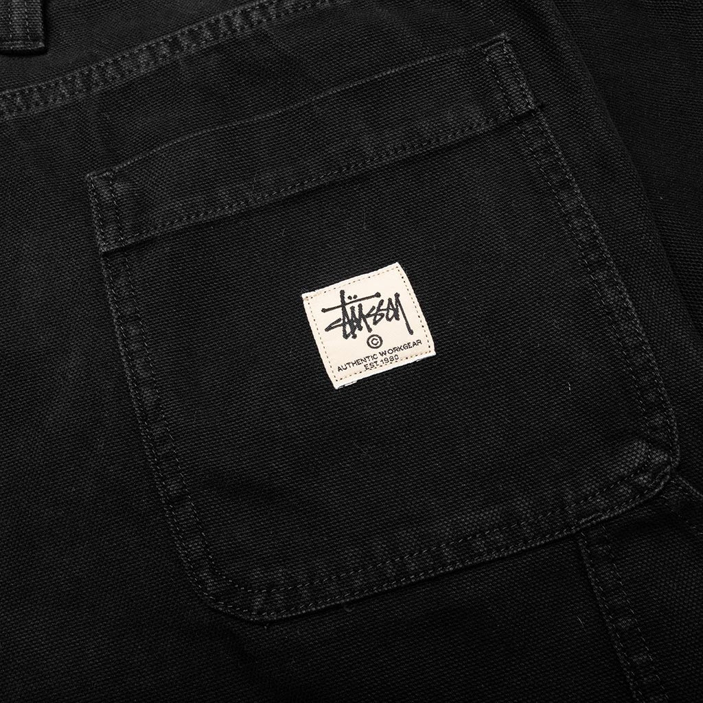 Canvas Work Pant - Black - Image 5