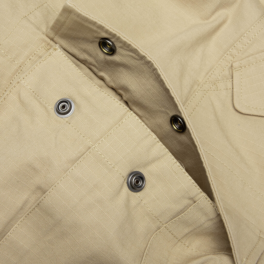 Cargo Ripstop Short - Khaki - Image 4