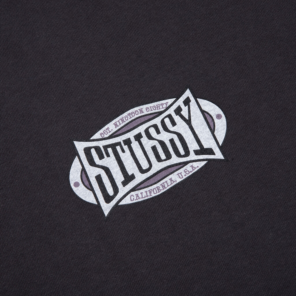 Champion Oval Pigment Dyed Tee - Faded Black - Image 3