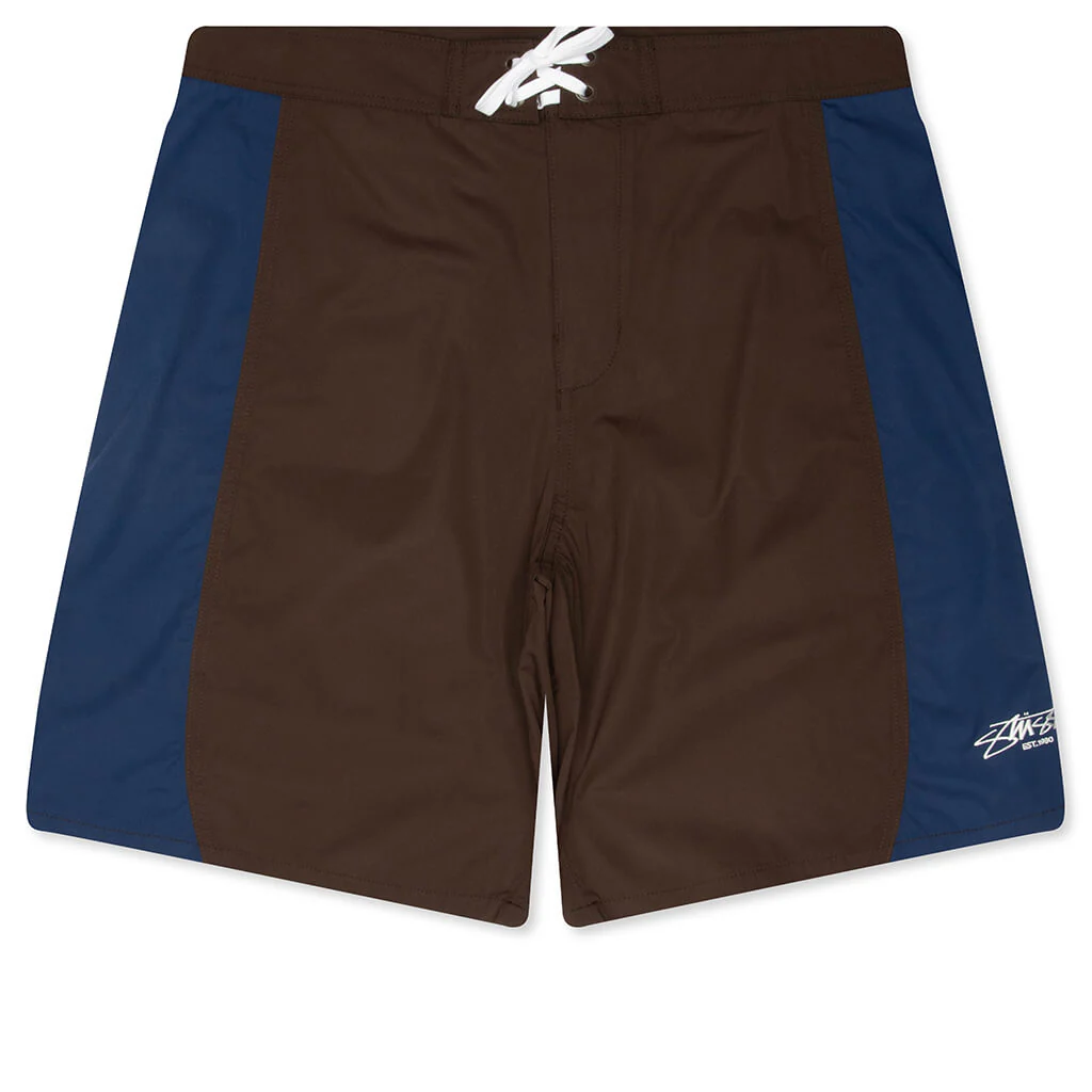 Curved Panel Board Short - Brown