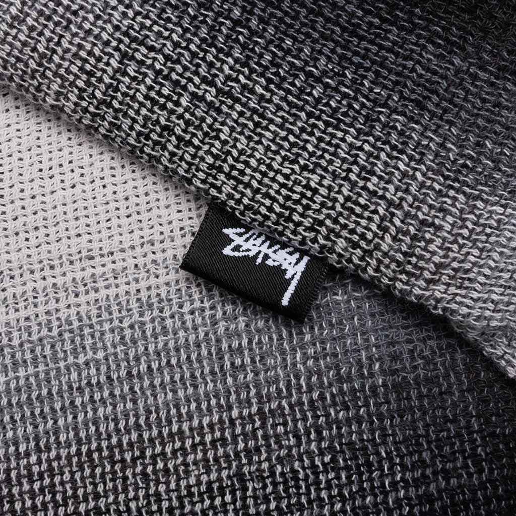 Loose Weave Plaid Shirt - Grey - Image 6