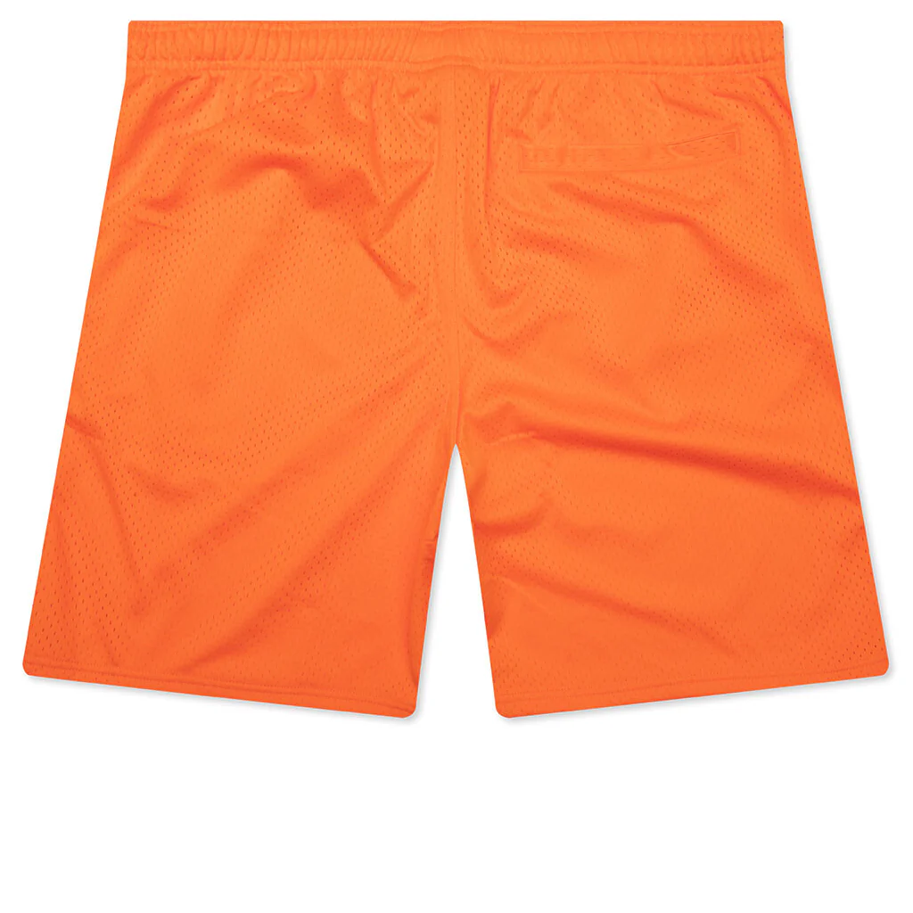 Mesh Basic Shorts - Orange - Image 2