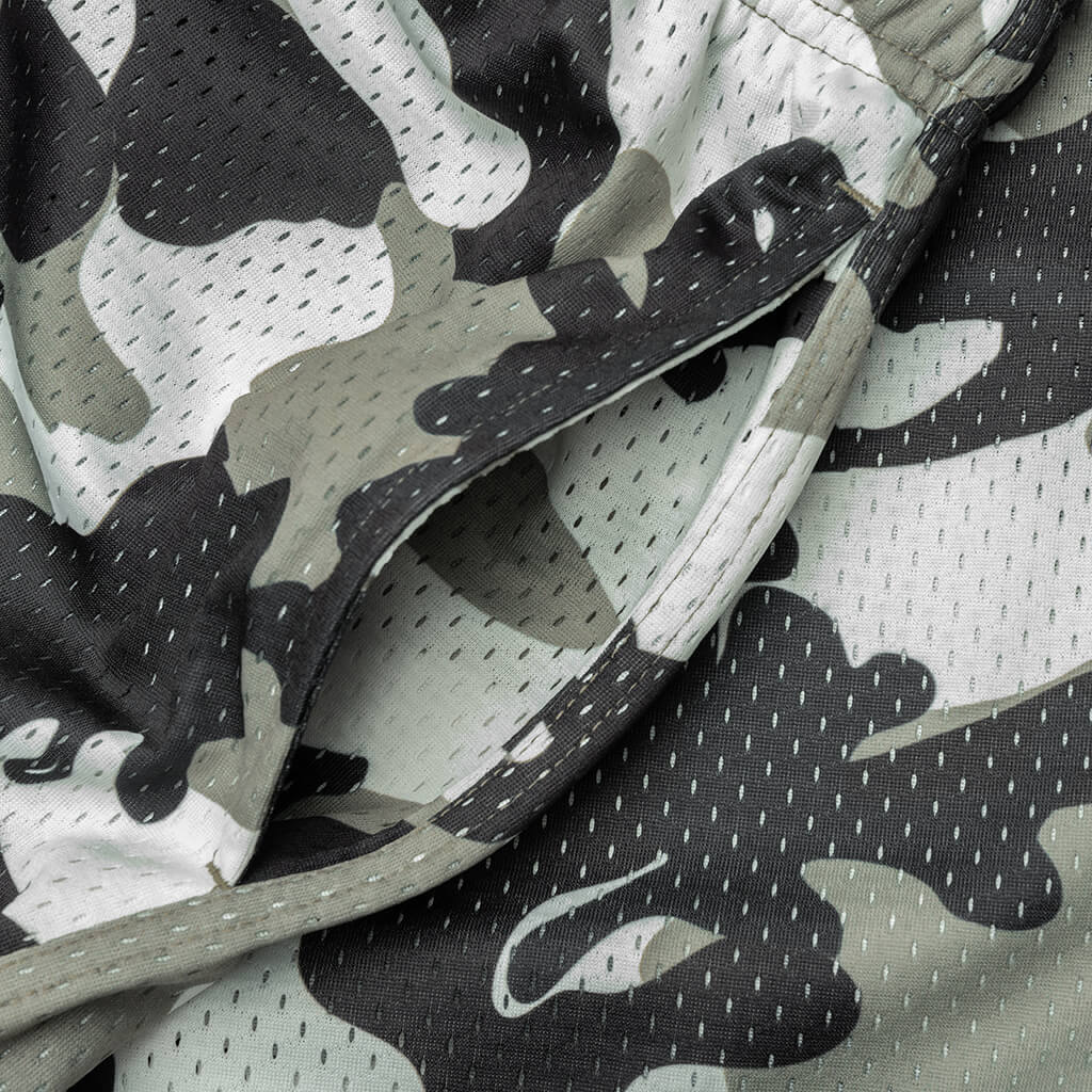 Mesh Basic Shorts - Snow Camo - Image 3