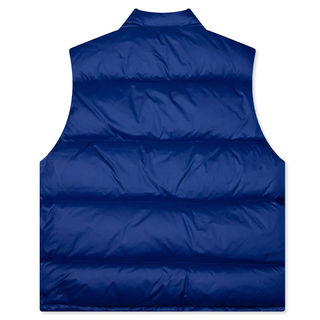 Micro Ripstop Down Vest - Royal - Image 2