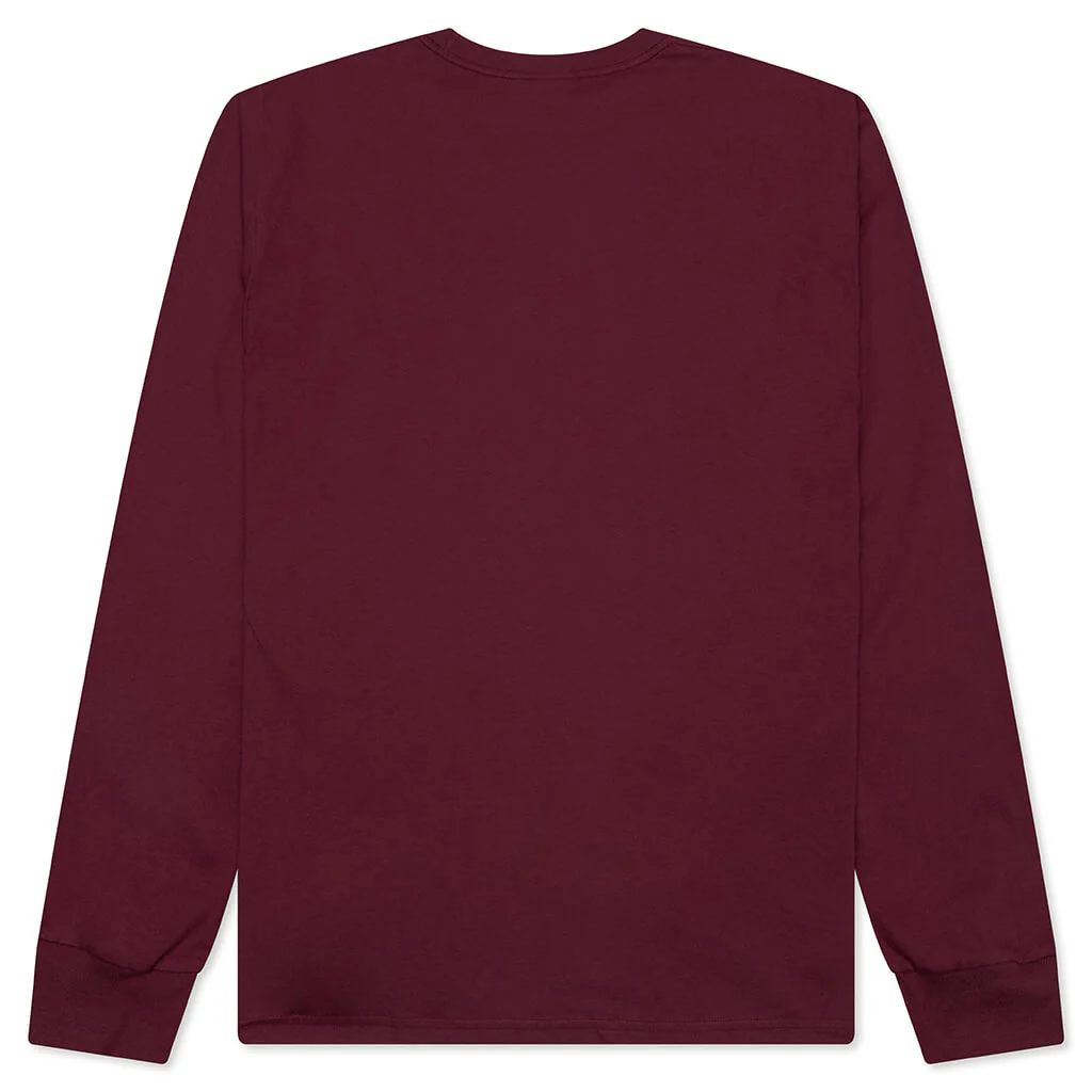 Mirror L/S Tee - Wine - Image 2