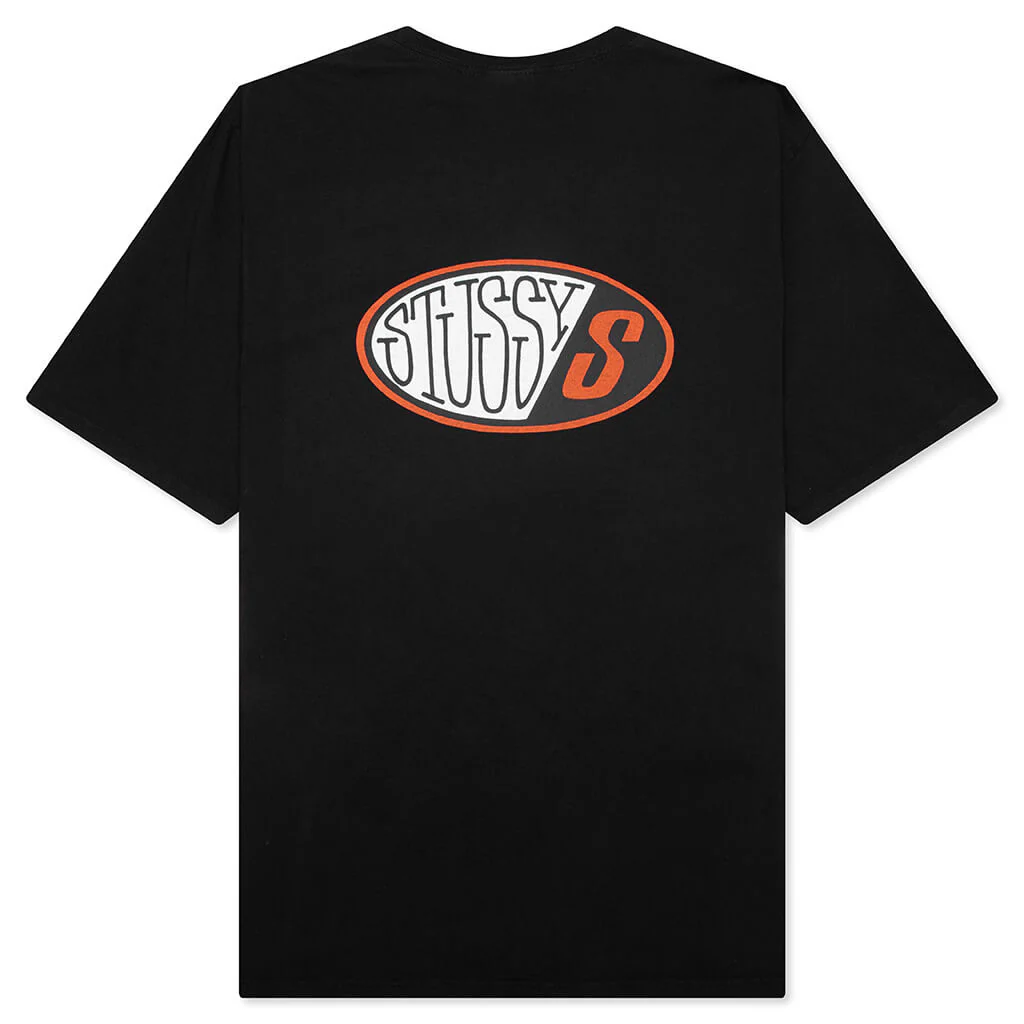 Pitstop Pigment Dyed Tee - Black - Image 2