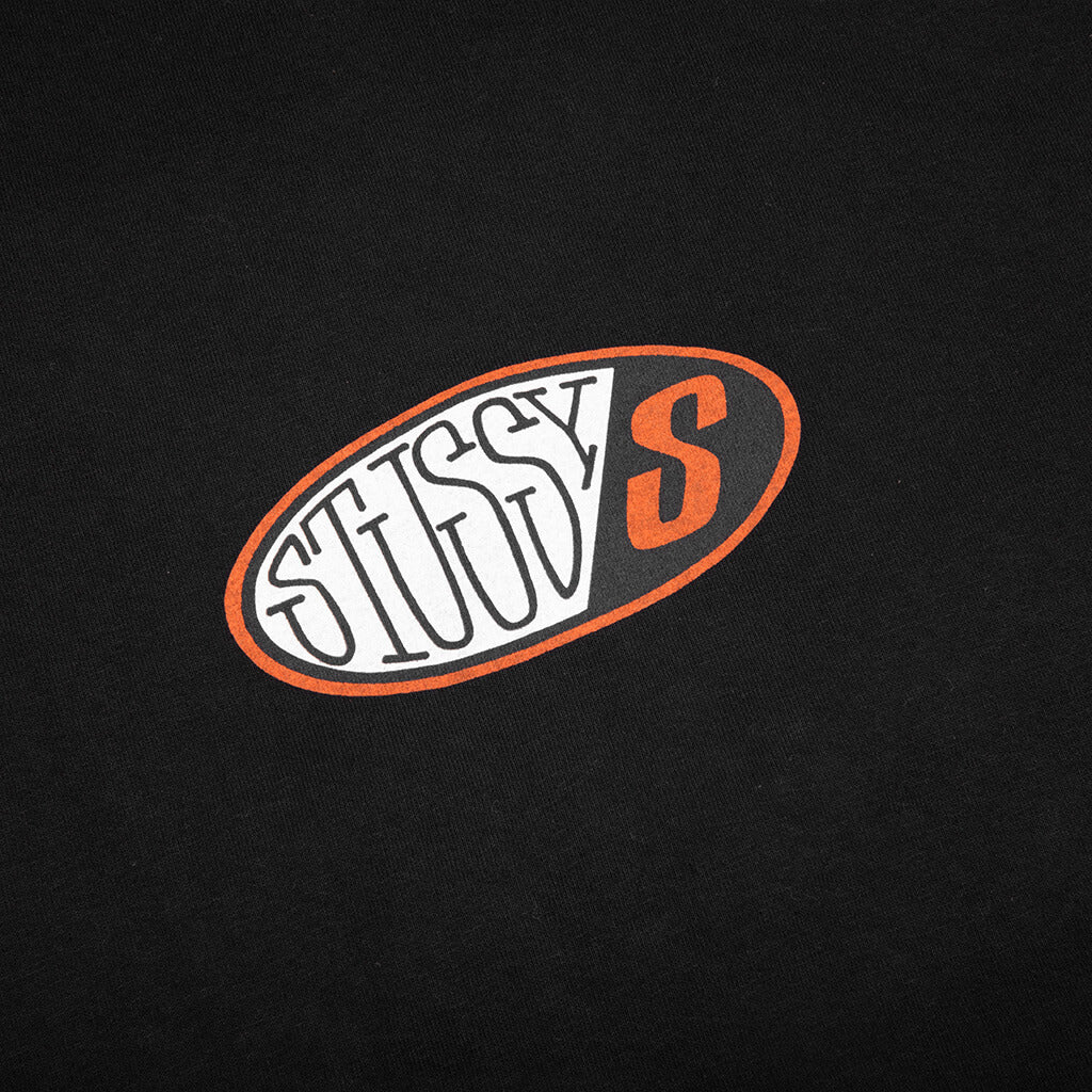 Pitstop Pigment Dyed Tee - Black - Image 4
