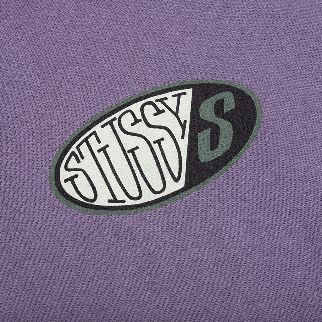 Pitstop Pigment Dyed Tee - Grape - Image 4