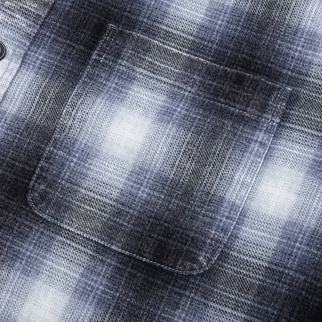 Rocco Plaid Shirt - Blue - Image 4