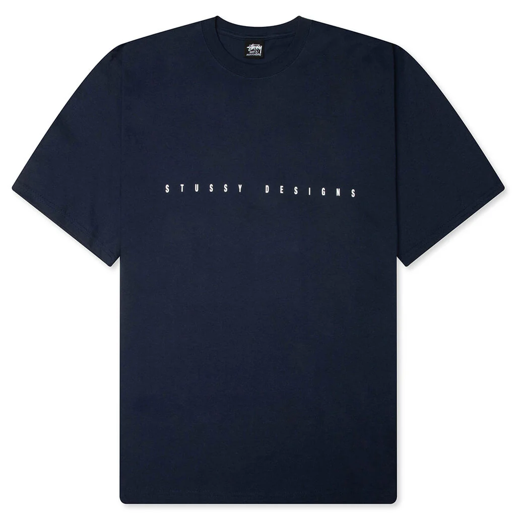 S Box Tee - Navy