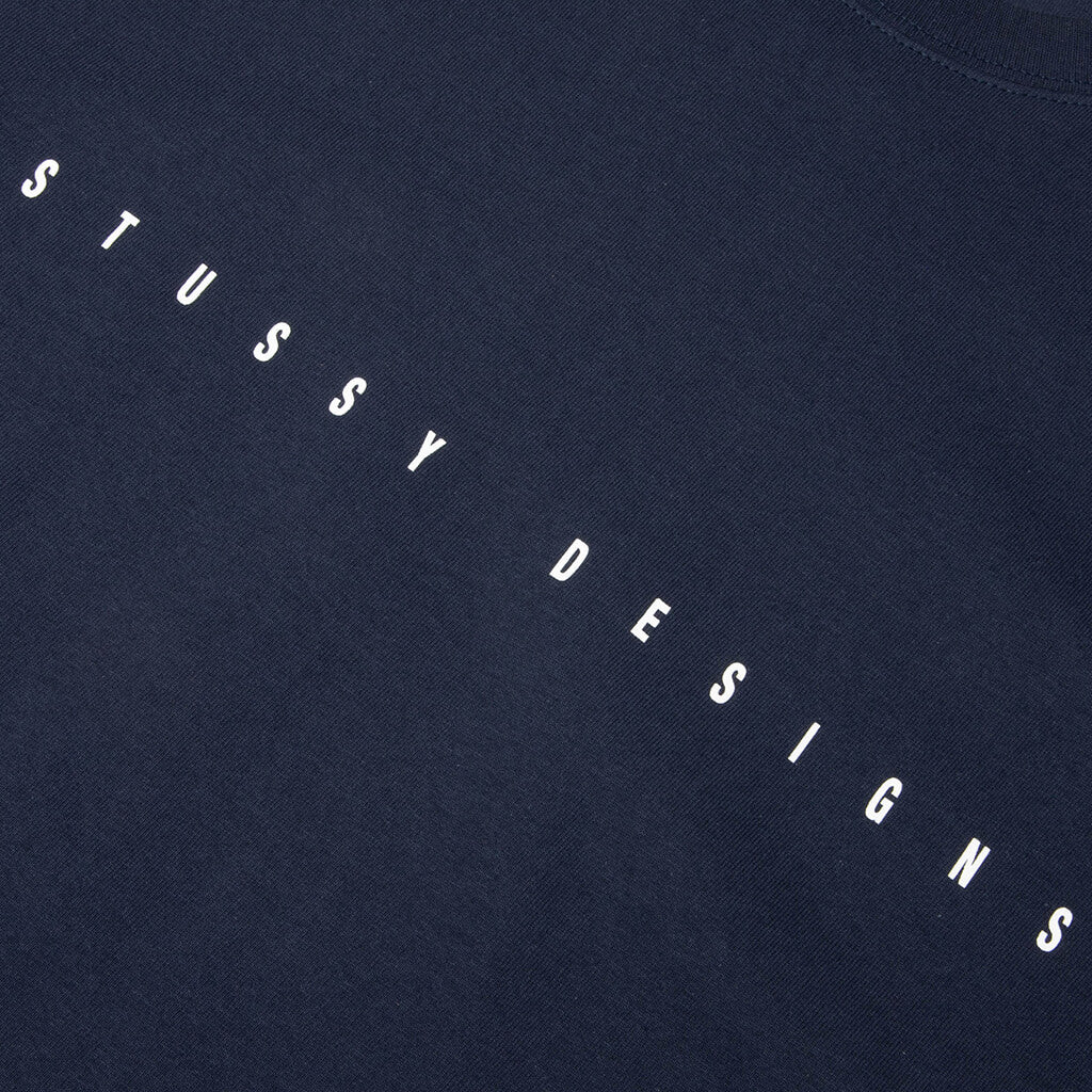 S Box Tee - Navy - Image 3
