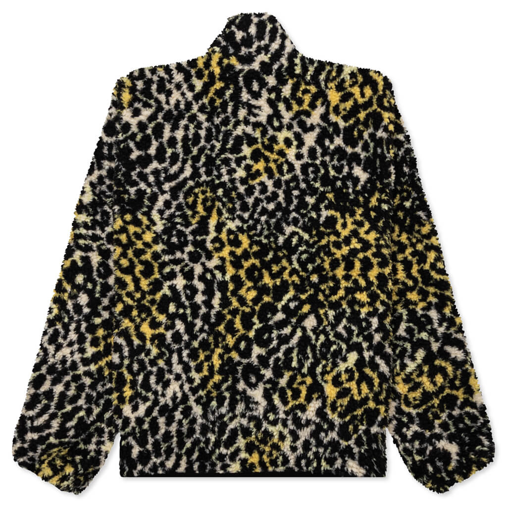 Sherpa Reversible Jacket - Yellow Leopard - Image 2