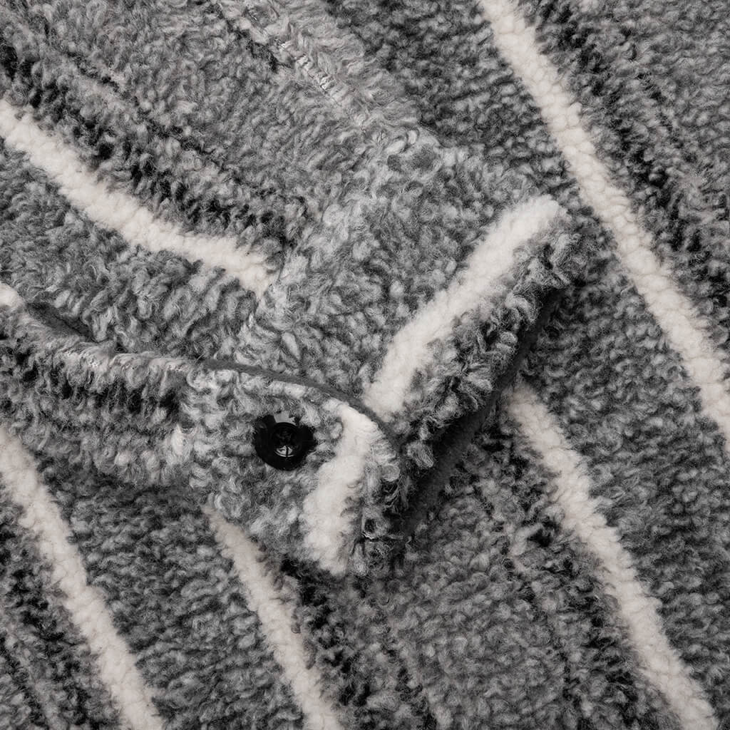 Sherpa Shirt - Charcoal - Image 6