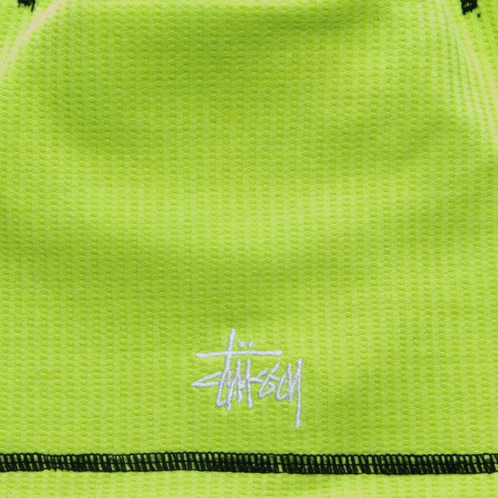 Waffle Skullcap - Lime - Image 3
