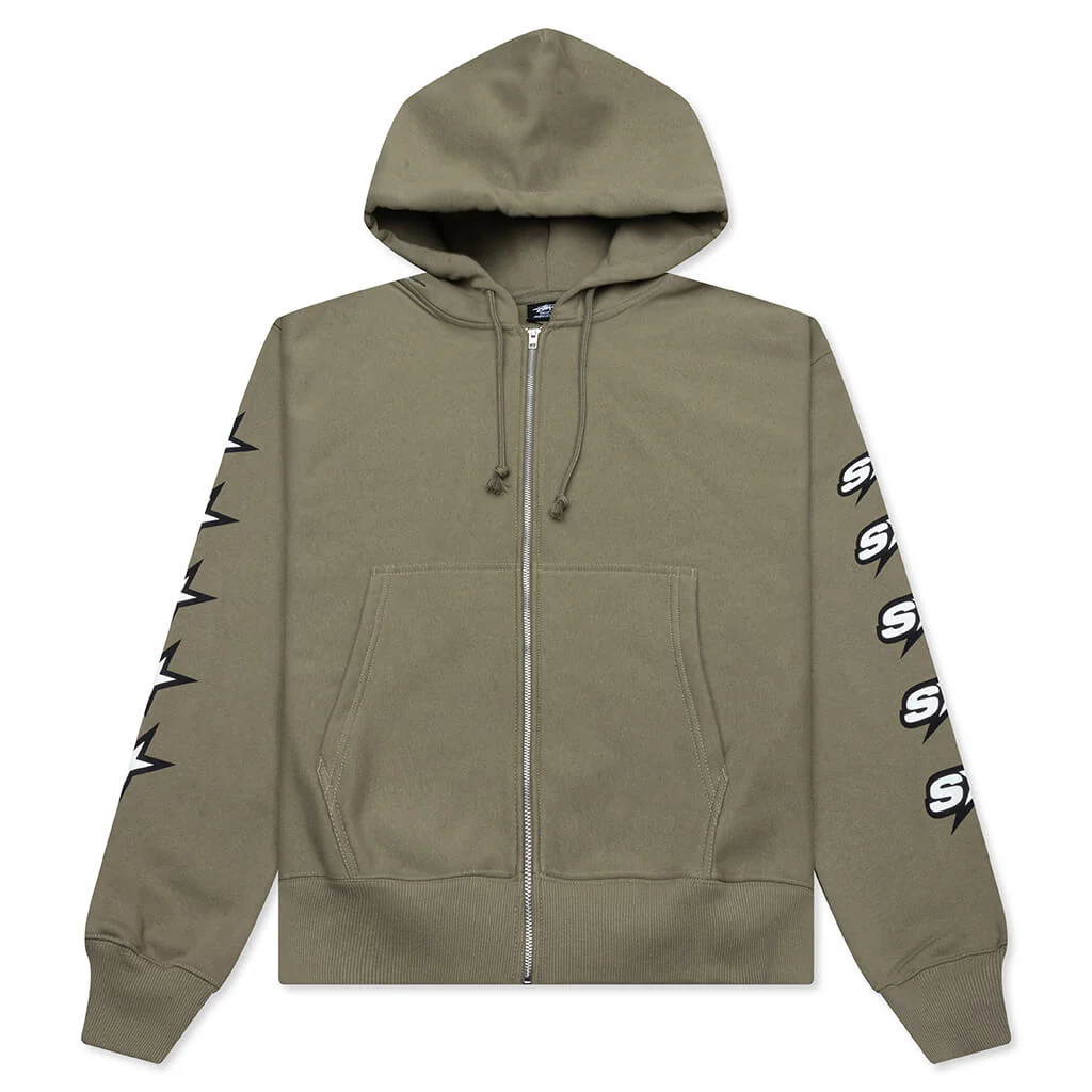 Speedway Zip Hoodie - Army