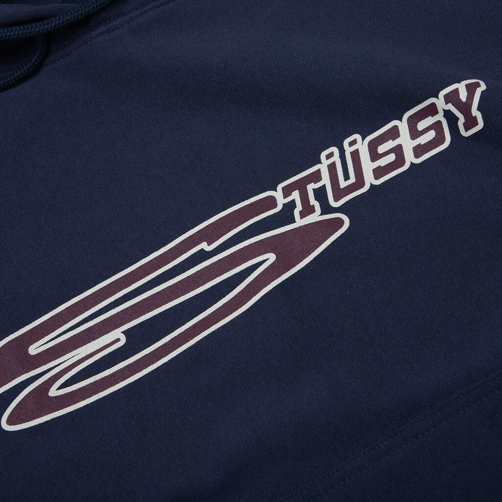 Stretch Hoodie - Navy - Image 3