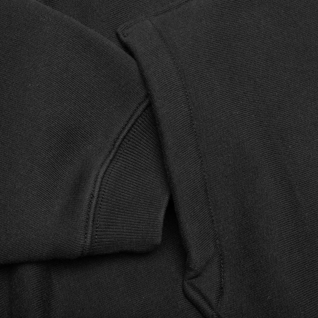 Stussy 80 Relaxed Hood - Washed Black - Image 5