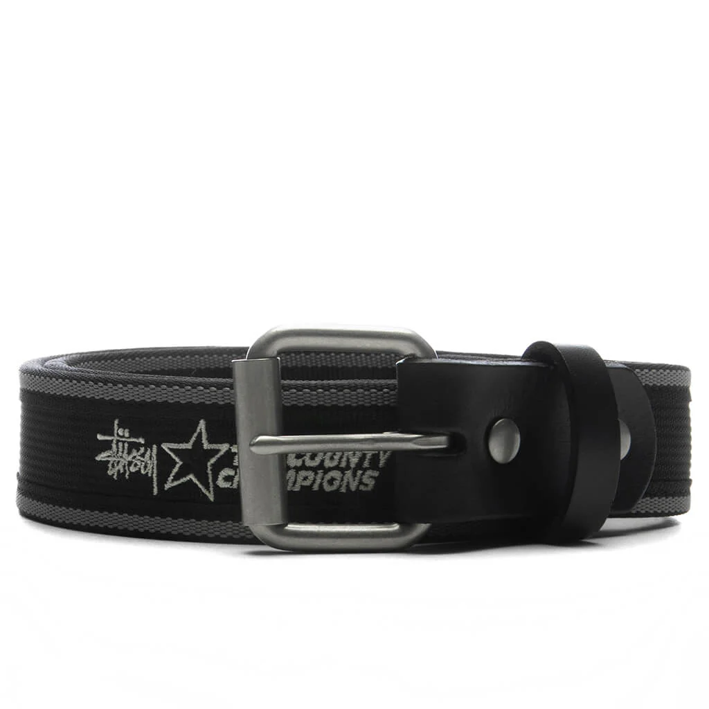 Tri County Webbing Belt - Black
