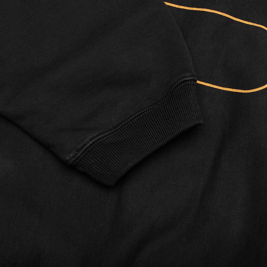 Varsity Oversized Crew - Black - Image 3