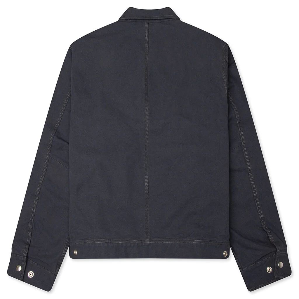 Work Jacket Collared - Blue - Image 2