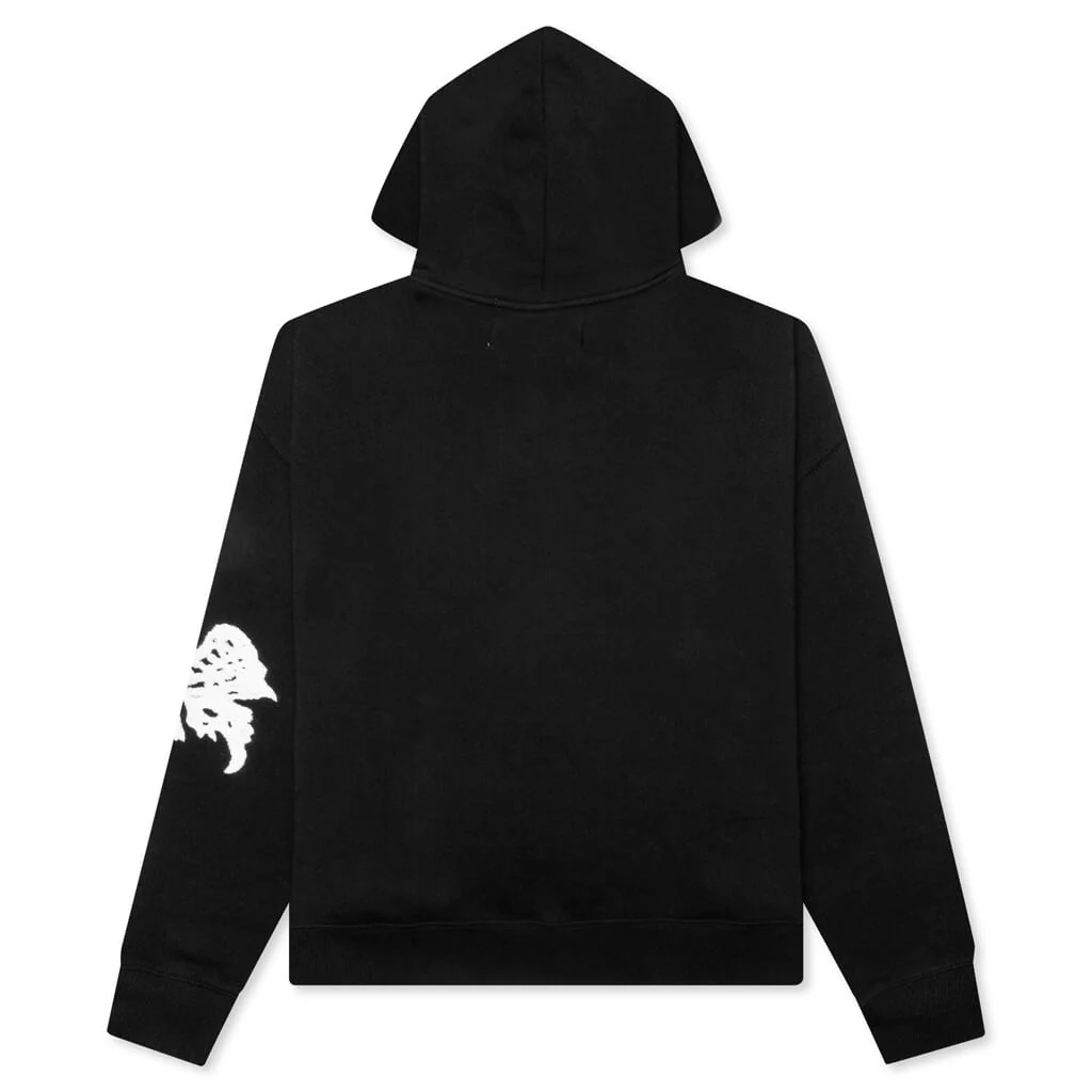 Symbols Chenille Hoodie - Black - Image 2