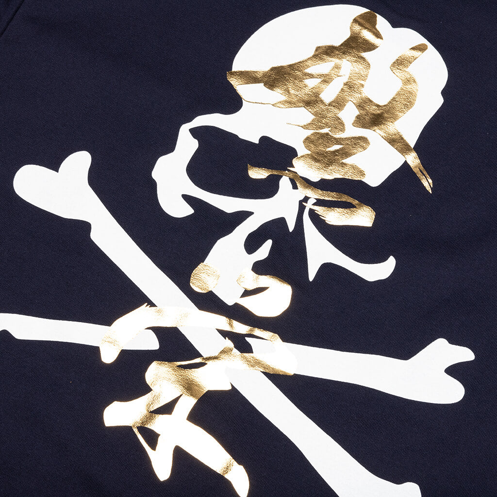 Navy Printed T-Shirt - Navy - Image 4