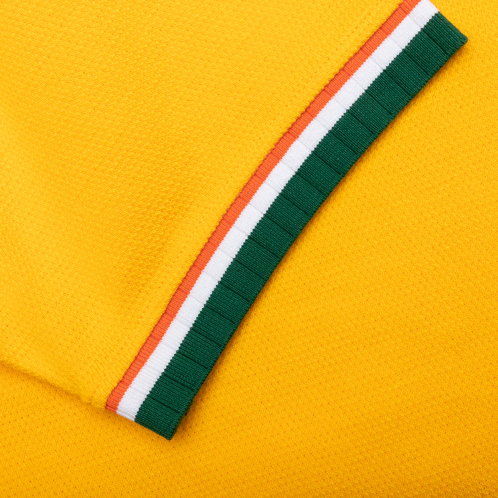 Textured Pique Polo - Yellow - Image 4