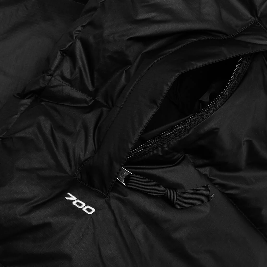1996 Retro Nuptse Vest - Black/Red - Image 4