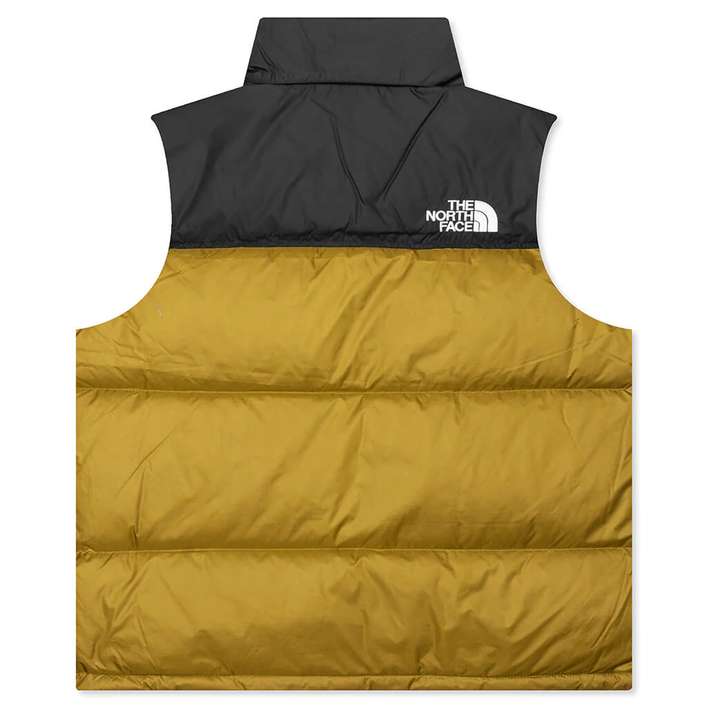 1996 Retro Nuptse Vest - Moss Green - Image 2