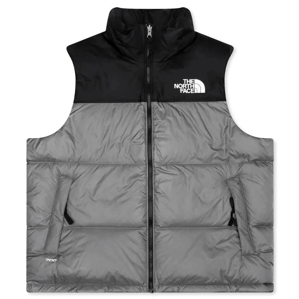 1996 Retro Nuptse Vest - Smoked Pearl