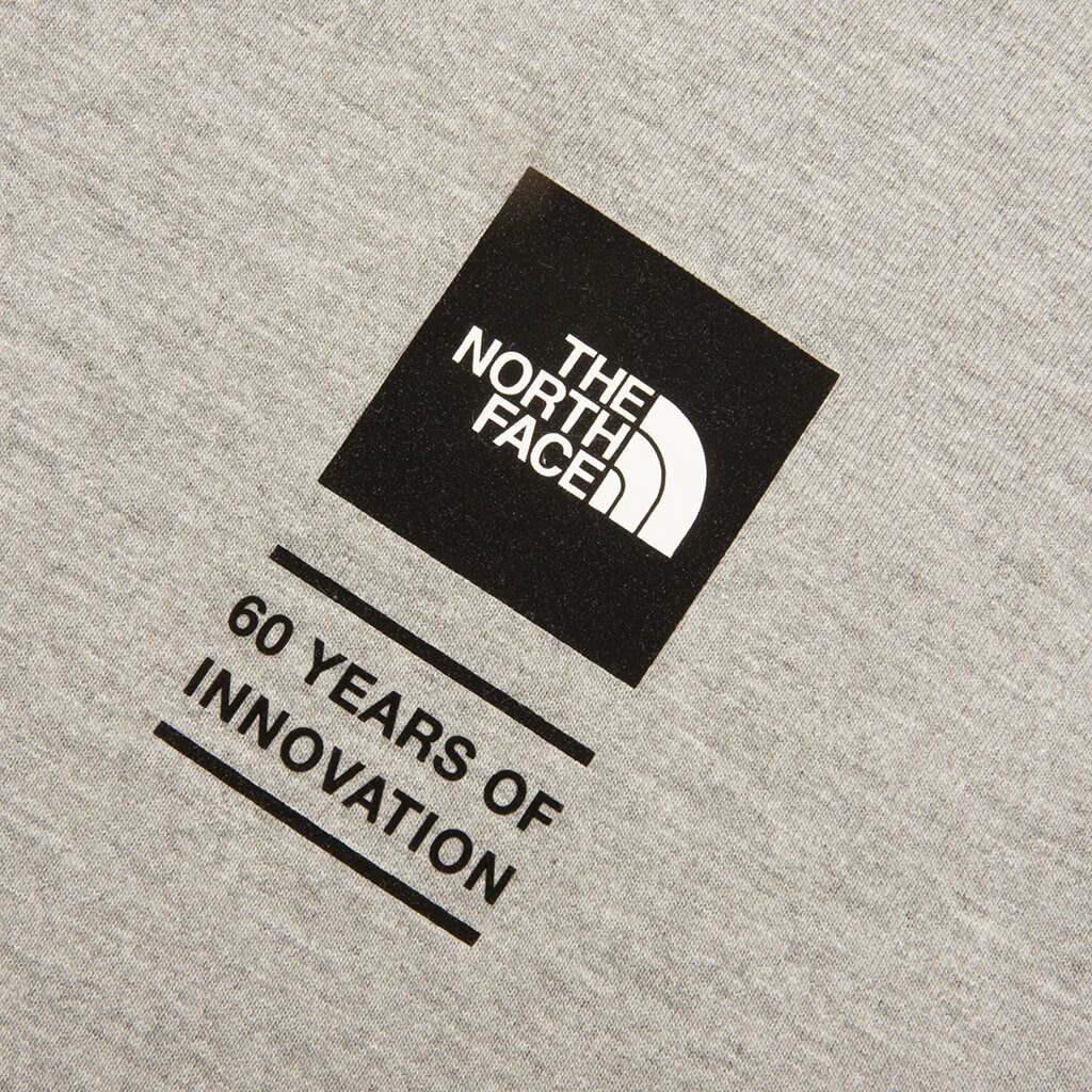 TNF Celebration Relaxed S/S Tee - TNF Pale Grey Heather - Image 3