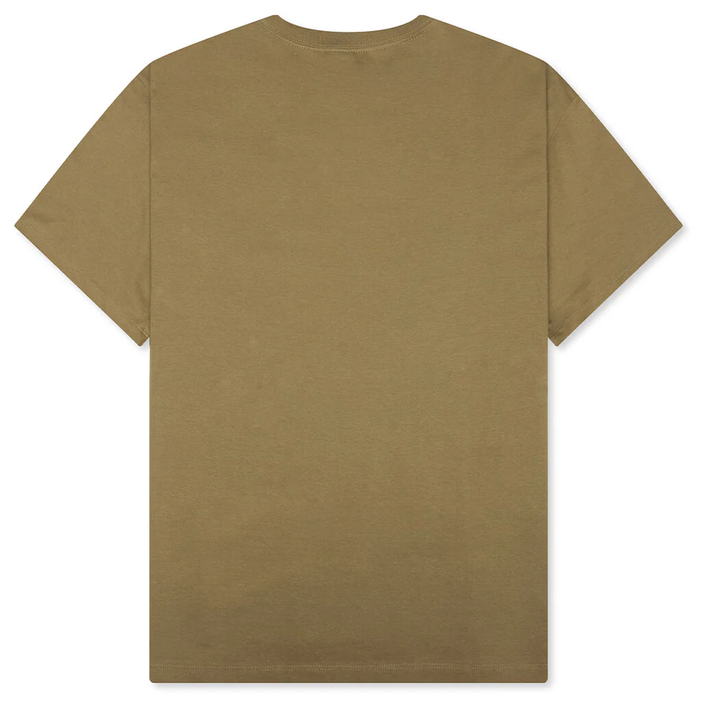 Essential Simple Dome Oversized S/S Tee - Olive - Image 2