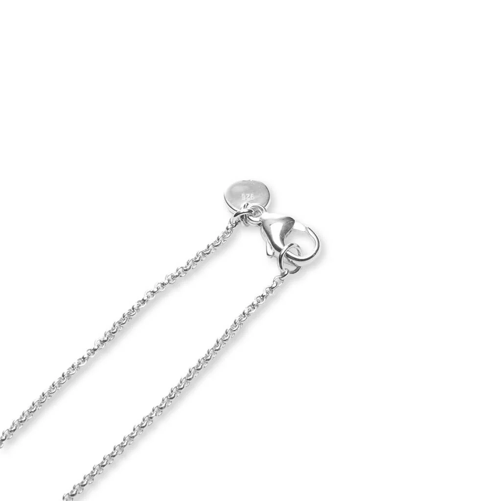 Cushion Pendant Onyx - 925 Sterling Silver - Image 3