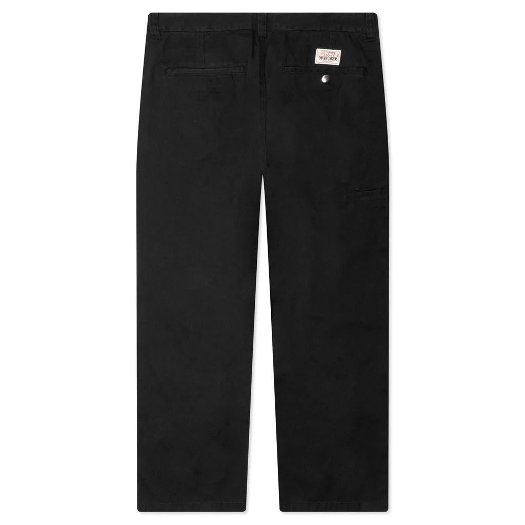 Twill Workgear Trouser - Black - Image 2