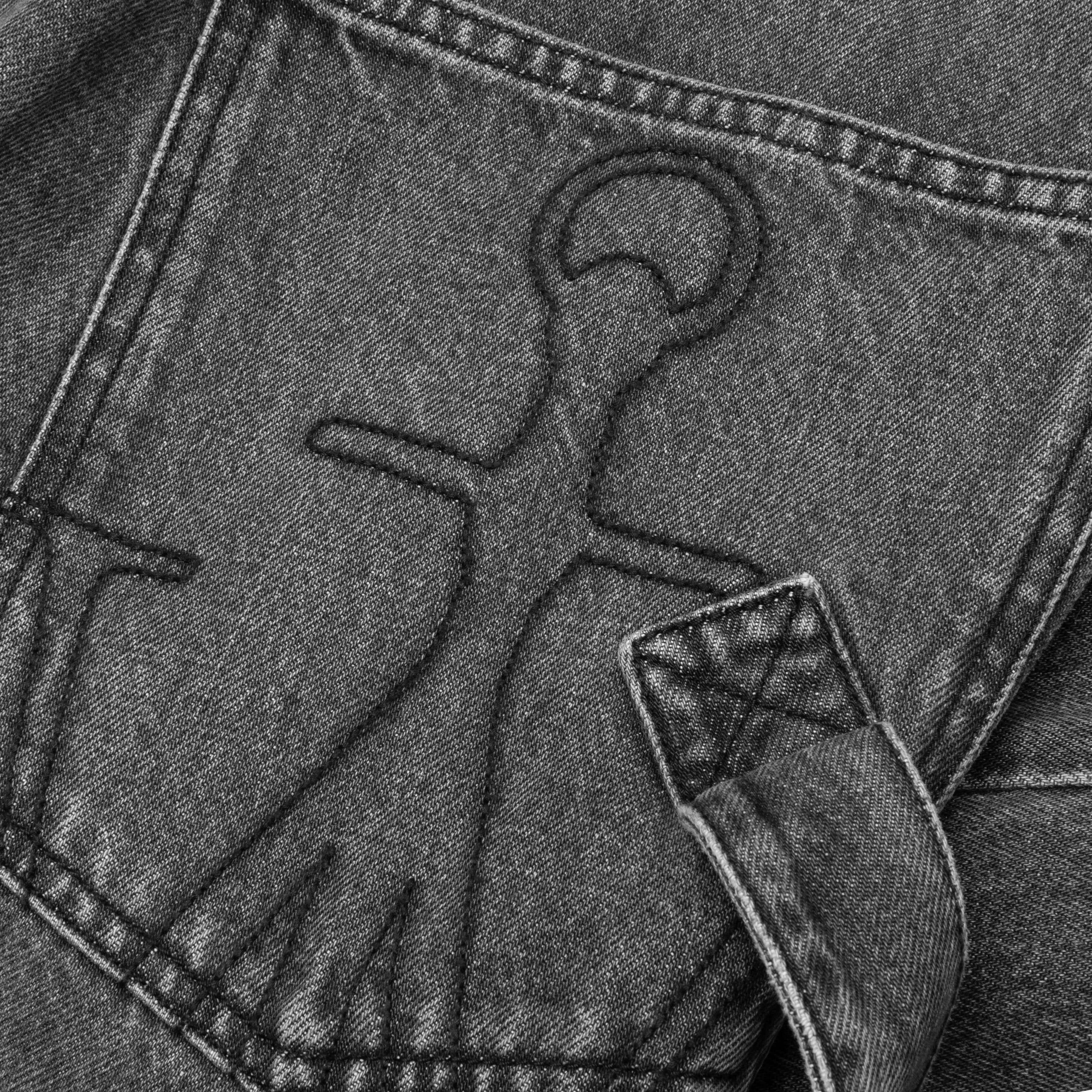 Twisted Workwear Jeans - Grey - Image 4