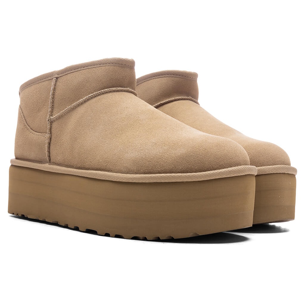 Women's Classic Ultra Mini Platform - Sand - Image 2