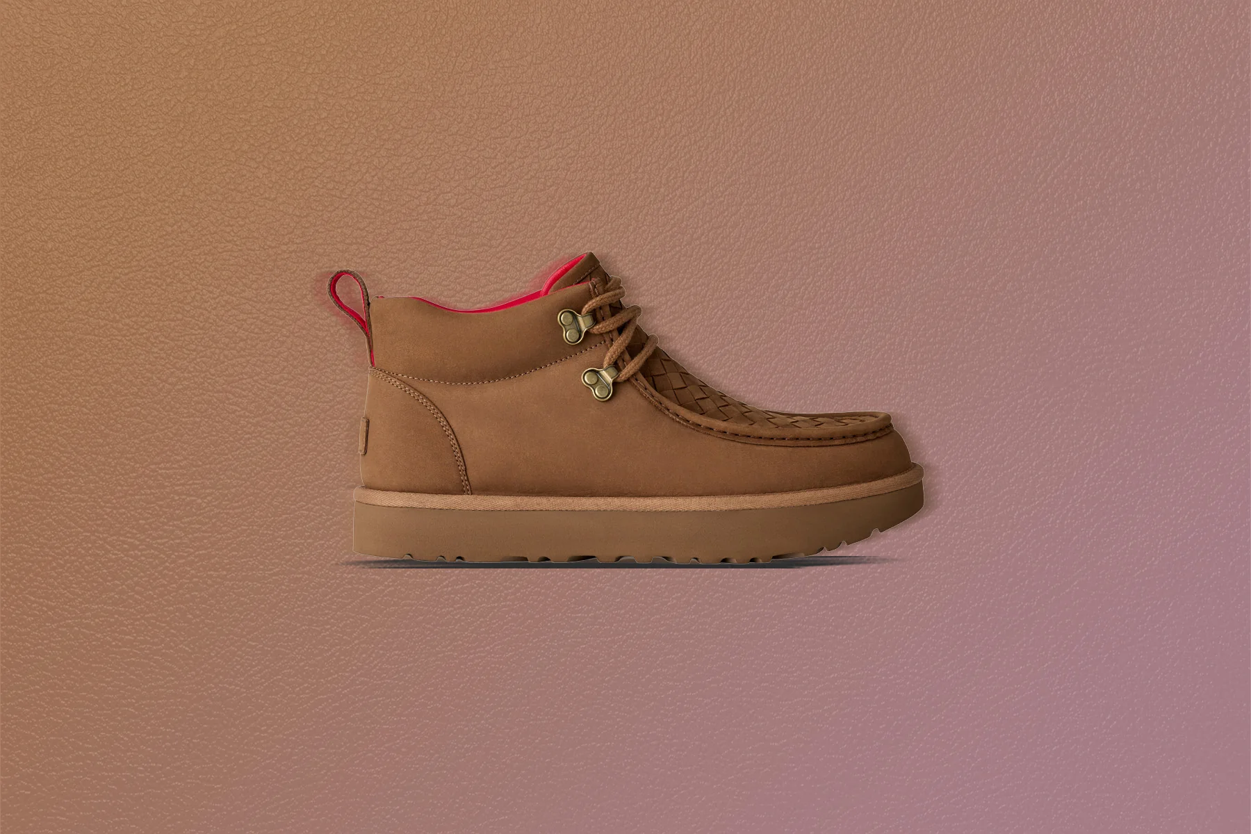 UGG x AMBUSH Woven Boot - Chestnut - Image 5