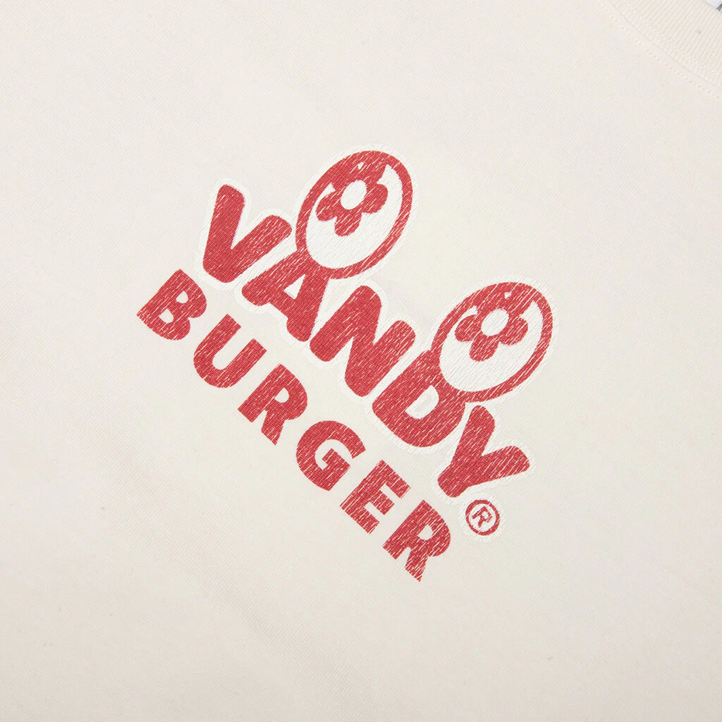 FastFood Menu Tee - Washed White - Image 3
